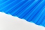 картинка Кровельный монолитный поликарбонат 0,8мм трапеция (синий), шт 